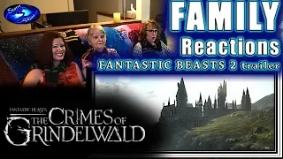 Fantastic Beasts 2 | The Crimes of Grindelwald | trailer | FAMILY Reactions