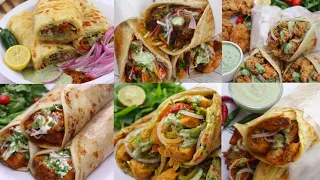 6 Best Paratha Roll Recipes(Chicken,Beef,Potato,Paneer, Egg)By Recipes Of The World