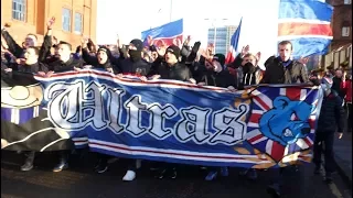 Rangers 1 - 3 St Johnstone ... Union Bears Outside Ibrox