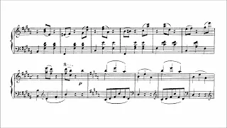 Camille Saint-Saëns – Valse canariote, Op.88 (1890)[Score]