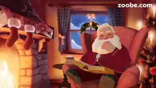 Santa claus say ho ho ho Zoobe