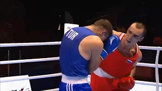 Round of 32 (91kg) GADZHIMAGOMEDOV MUSLIM (RUS) vs ACAR Berat (TUR) /AIBA World 2019