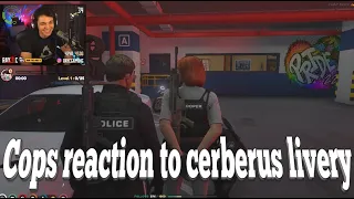 Cops reaction to cerberus livery | No-Pixel 3.1
