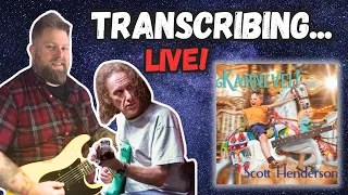 This Scott Henderson Track Is HAUNTINGLY Beautiful! Let's Transcribe it! LIVE!