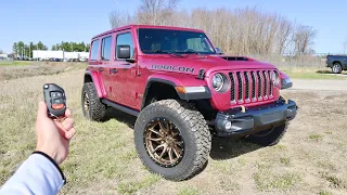 2022 Jeep Wrangler Rubicon 392: Start Up, Exhaust, Walkaround, POV, Test Drive and Review