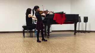 Chloe Chua - Wieniawski Etude Op.18, No.2 & Carmen Fantasie Brillante