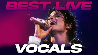 Michael Jackson BEST LIVE VOCALS (Part 1)