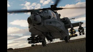 DCS: AH64D Apache taking out SA15 and armor 4k