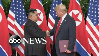 Trump calls Kim Jong Un 'a worthy negotiator'