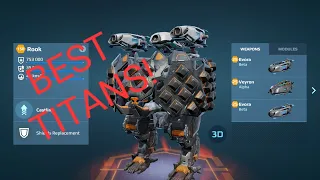 ALL TITANS RANKED 2023! WHICH IS THE BEST? MY OPINION (War Robots)