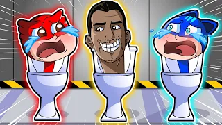 Unstable game!! Baby CATBOY, OWLETTE role-playing in the game Skibidi Toilet? PJ MASK 2D ANIMATION