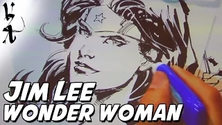 Jim Lee - How To Draw Wonder Woman