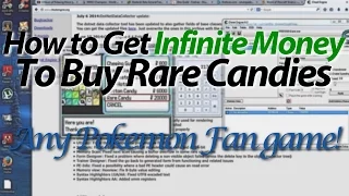 How to Get Infinite Money / Infinite Rare Candies - Reborn / Any Pokemon Fan Game