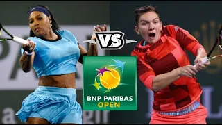 Serena vs Halep ● 2016 Indian Wells (QF) Highlights