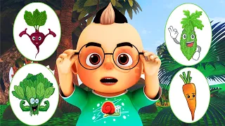 ਰੋਟੀ ਸਬਜ਼ੀ ਖ਼ਾਵਾਂਗੇ  Vegetable Song In Punjabi I Punjabi Rhymes For Babies I Happy Bachpan Punjabi