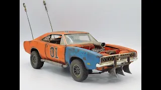 1:18 Custom  1969 Charger GENERAL LEE / MAD MAX For Sale on EBAY