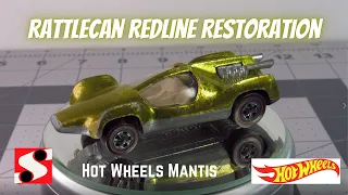 Hot Wheels Mantis Rattlecan Redline Restoration