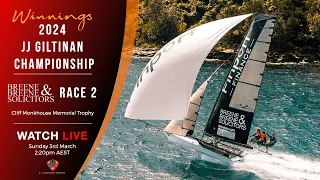 18ft SKIFFS - JJ GILTINAN CHAMPIONSHIP - Race 2