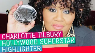 Charlotte Tilbury Hollywood Superstar Glow Highlighter | Demo, Swatches and Comparison