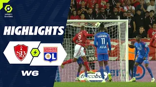 STADE BRESTOIS 29 - OLYMPIQUE LYONNAIS (1 - 0) - Highlights - (SB29 - OL) / 2023-2024