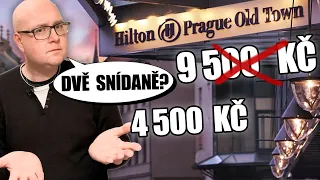 Spím v hotelu Hilton Prague Old Town | Happy hours v Executive lounge - stihnu se najíst???