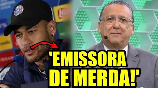 NEYMAR VOLTA A FALAR DA GLOBO e DETONA A EMISSORA