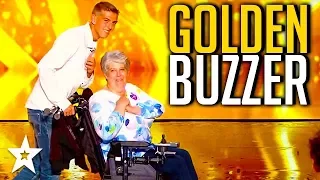 SINGER Corinne Gets GOLDEN BUZZER on France's Got Talent | Got Talent Global