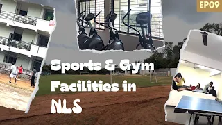 Sports & Gym Facilities in India's Best Law College | NLSIU, Bengaluru | Spiritus, Trilateral