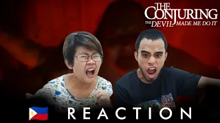 The Conjuring: The Devil Made Me Do It (2021) | Filipino Reaction | EVN REAX