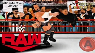 Drew McIntyre vs. Baron Corbin: Raw, Aug. 9, 2021 | Wrestling Revolution