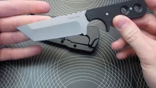 Cold Steel Mini Tac Tanto Knife Review