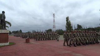 Cuerpo de Cadetes de la Escuela Militar se prepara para el 207º Aniversario del Ejército Nacional