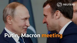 France's Macron to meet with Putin in Russia over Ukraine