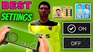 Four settings you should try in dream league soccer 2023 | DLS 23