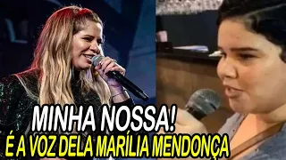 Florista Tem Voz Idêntica a Marília Mendonça Canta em Bar e Viraliza na Web