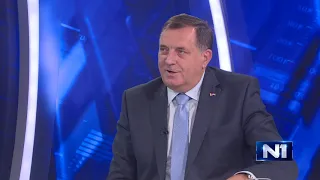 Milorad Dodik u Intervjuu N1