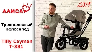 Tilly Cayman t 381 трехколесный велосипед - видео обзор