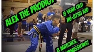 Alex The Prodigy | Grappling Industries Toronto Highlights | Kids Jiu-Jitsu