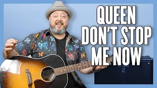 Queen Don't Stop Me Now Guitar Lesson + Tutorial