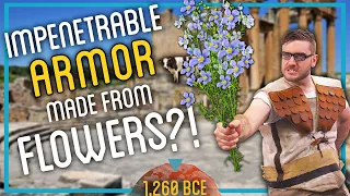 Homemade Armor Using FLOWERS? (Totally Impenetrable!)