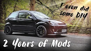 Building My Car Over the Last 2 Years Plus I Did Do Some DIY Inspiratinal - FIESTA ST150