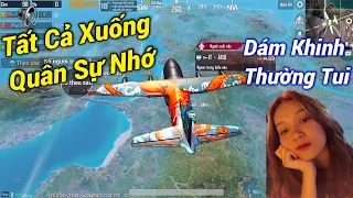 PUBG Mobile | Trà Trộn: Khinh Thường Nhầm Cô Gái K/D Cao - Cô Làm Rúng Động Cả Máy Bay...