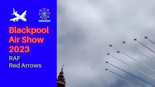 Blackpool Air Show 2023 - RAF Red Arrows