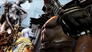 Hercules vs Kratos Full Boss Fight - God of War 3 REMASTERED 1080p 60FPS