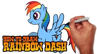 How to Draw Rainbow Dash - Step by Step Video