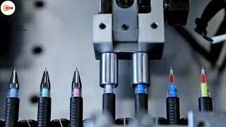 Incredible Mass Production Process of Ball Pen in Factory | Daily Process HD