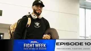 PFL Fighters Arrive in Atlanta | 2nd Half PFL Regular Season Fight Week Episode 10