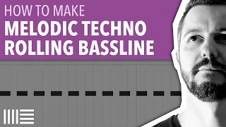 HOW TO MAKE MELODIC TECHNO ROLLING BASSLINE | ABLETON LIVE