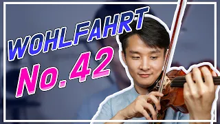 Wohlfahrt Violin Etude No.42 @bochankang  [High Quality Stereo Sound]