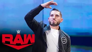 Johnny Gargano's entrance during his jaw-dropping WWE return: Raw, Aug. 22, 2022